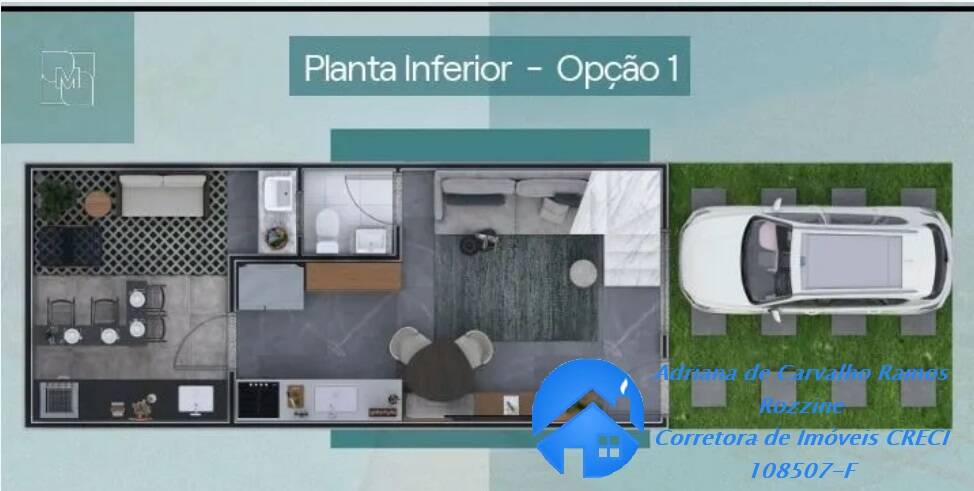 Casa, 2 quartos, 50 m² - Foto 14