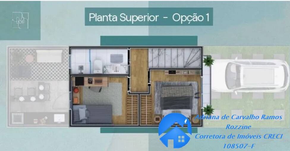 Casa, 2 quartos, 50 m² - Foto 13