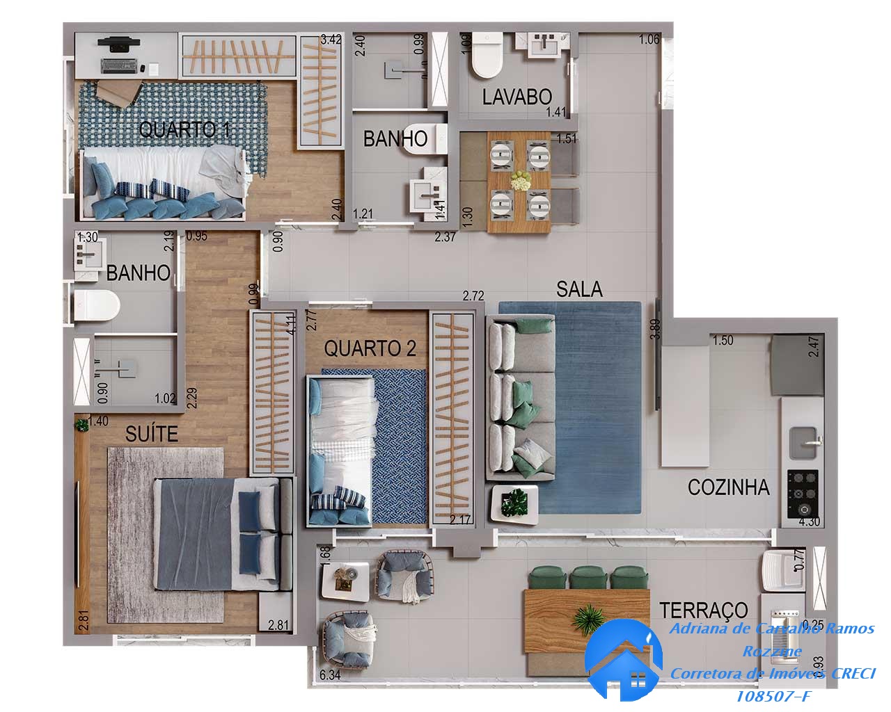 Apartamento, 3 quartos, 73 m² - Foto 17