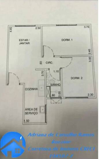 Apartamento, 2 quartos, 39 m² - Foto 7